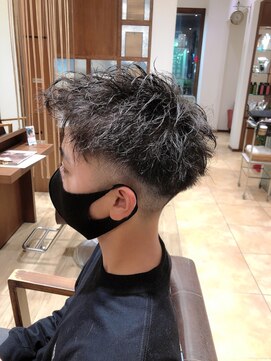 ブランシェ 高蔵寺店(BRANCHE) ★フェード×スパイラルパーマ★【北川】