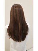 白髪ぼかしハイライト