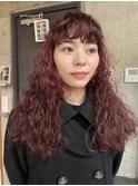 赤毛パーマ
