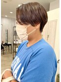 【soso 伊勢田】ハンサムショート×ベージュ【横浜/ブリーチ】