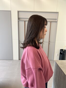 ローレンアオ(LOREN AO) ダブルカラー/ベージュカラー/オリーブ/マロンベージュ/