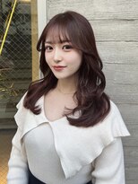 エリスホリエ(Eliss Horie)&nbsp;【冬カラー】ピンクベージュ×韓国レイヤー☆ 芝下光