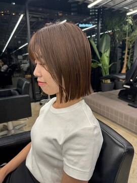 キーチェ 梅田中崎町(keych) レイヤーカット/ウェットヘア/デザインカラー[梅田駅/中崎町駅]