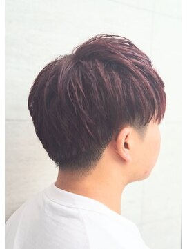 ノミネーション(Nomination) 王道マッシュ×ブリーチなしワインレッド