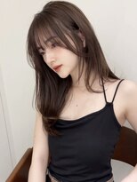 リル バイ ジルブラン(Lil by JIL BLAN)&nbsp;前髪 こなれミディ イメチェン ウェーブパーマ 韓国マッシュ