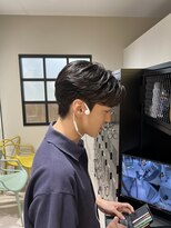 ステージ(STAGE)&nbsp;ダウンパーマ　ニュアンスパーマ　韓国メンズヘア