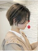 ショートボブ/簡単スタイリング/丸みショート/可愛い/20代30代