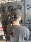 タイトヘアセットドレスヘア結婚式 お呼ばれ 二次会成人式卒業式