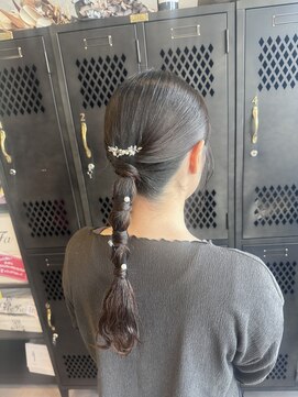 アチーブリス(achieve Liss) タイトヘアセットドレスヘア結婚式 お呼ばれ 二次会成人式卒業式