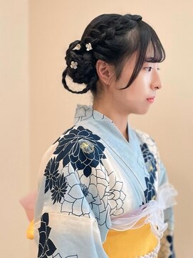 ザビー(THE B) 本八幡×ヘアセット×ヘアスタイリング×着付