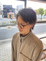 イエローコーン 金沢文庫店(YELLOW CORN)&nbsp;メンズハイライト×ツイストスパイラルパーマ