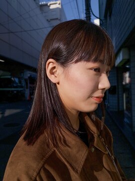 ビュートリアム 鎌倉小町(BEAUTRIUM) パツっとロブ/チョコレートブラウン/BEAUTRIUM鎌倉カギワダ