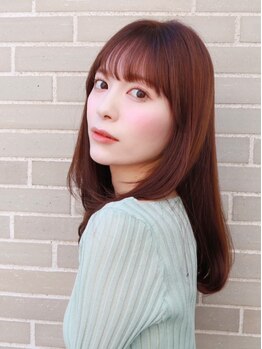 レウィン ギンザ(LEWIN GINZA)の写真/自然な丸みとツヤ感が美しい【プレミアム美髪ストレート】クセの改善と美髪整形によるケアで理想の艶髪に♪