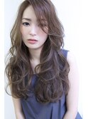 【ROSE】レイヤーカット_センターパート_ニュアンスパーマ