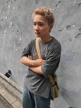 ハイセンス(HISENSE) メンズハイトーンスパイキーショートベリーショート　【GIA