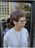 ★イメチェンメルティーカラー似合わせカットショート