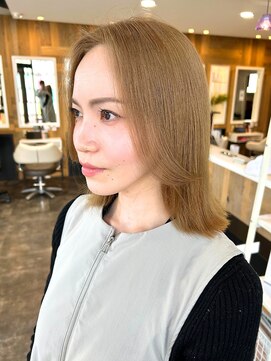 ハピス 英賀保店(Happis) happis_拓磨　ミルクティーベージュ