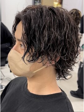 フィフス トウキョウ (fifth TOKYO) 渋谷緩め波巻きスパイラルパーマシャドウパーママッシュ