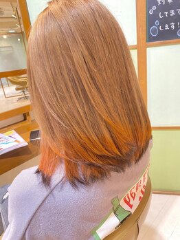 エプリ(epris)の写真/【トレンドカラーから個性あふれるあなたに合わせるデザインカラー、白髪ぼかしカラーまでお任せ下さい】