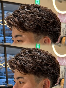 髪屋 紬 メンズ/メンズカット/メンズパーマ/リバースカール