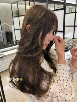 レア 渋谷(Le'a) 透明感アップ♪明るめオリーブベージュカラー kyoka