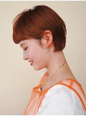 〈○29〉ショート韓国ボブハイライト髪質改善ブリーチ前髪20代30