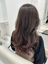 ヘアポジション 田子西店(HAIR Position)&nbsp;韓国風顔周りレイヤーグラデーションカラー