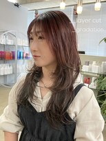 リラクオーレ 三宮 元町(LIRA CUORE)&nbsp;レイヤー×ルーツカラー