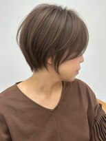 ネイロ バイ ジルブラン 葛西(NeiRo by JIL BLAN) ハイライト白髪ぼかしダブルカラーインナーカラーショートボブ