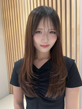 ロンド アンブル 四条烏丸(Lond ambre) シースルー/レイヤー/韓国/流しバング