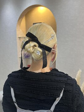 カチモリヘア/タイトアレンジ/まとめ髪アレンジ