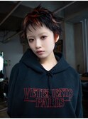 【GEEKS渋谷】バズカット/デザインカラー/レイヤーショート/小顔
