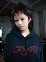 ギークス(GEEKS)&nbsp;【GEEKS渋谷】バズカット/デザインカラー/レイヤーショート/小顔
