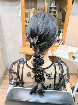 ファイブ ポイント 5 POINT 結婚式お呼ばれヘアセット
