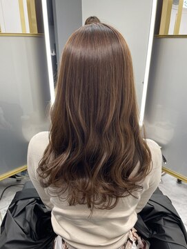 ジュイル シブヤ(JEWIL SHIBUYA) ミディアムレイヤー＆ゆるふわパーマで毎朝楽ヘアに