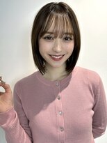 トリッカ シブヤ(TRICCA SHIBUYA) 切りっぱなしボブくびれボブぱつっとボブロブ外ハネボブ大人ボブ
