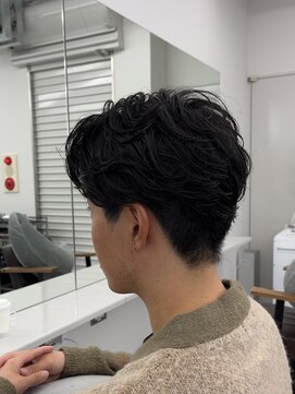 リアン 仙台(LIAN) MEN’S/リバースセンターパート/ニュアンスパーマ/仙台