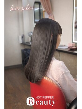 ヘアメイク エル(Hair Make ELLE)の写真/高機能還元ベースの新メニュープレミア髪質改善で憧れのうるツヤ髪♪(40文字)