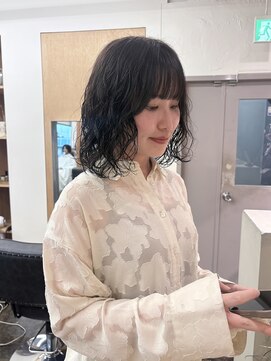 メク(meku) ゆるっとボブパーマ＊関内美容室