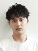 メンズショート　メンズパーマ　ツーブロック　men's　高松