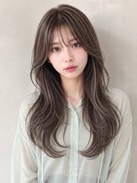 アミリー ひたち野うしく店(Amily)&nbsp;ハイライトバレイヤージュダブルカラーケアブリーチ20代30代