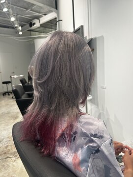 アミィ 半田青山店(Ami) シルバー 赤エンドカラー