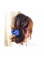 マーブル(marble) 肩くらいからロングスタイルのヘアアレンジ