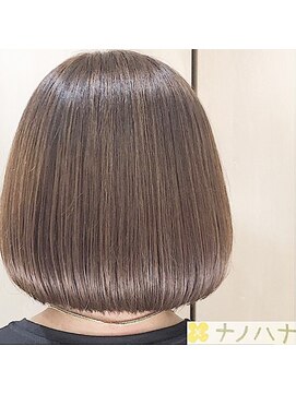 ナノハナ 鹿沼で唯一本格ヘッドスパが出来る美容室　大人ボブ
