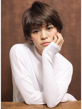 シアンデルカ(CYANDELUCCA) 外ハネ系耳掛けショート