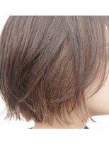 アットグレイス(@grace) コントラストボブ/グレーベージュ/金沢◎20代30代40代50代