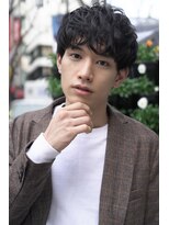 ジョエミバイアンアミ(joemi by Un ami) (joemi 新宿)無造作パーマ メンズパーマメンズマッシュ 近江