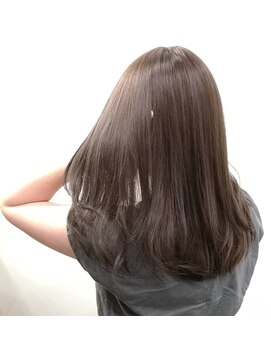 リリス(l'iris) 【l’iris】ブリーチなし×ラベンダーグレージュ