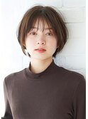 【Agu.hair】大人かわいいひし形小顔ショート