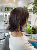切りっぱなしボブ